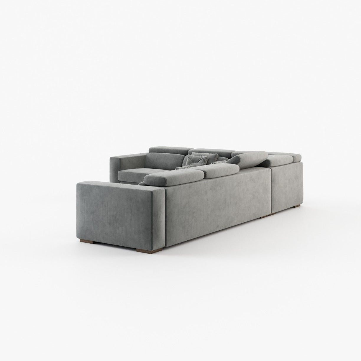 Laskasas GOLD Sofa Vienna Anthracite - Araco Interiors