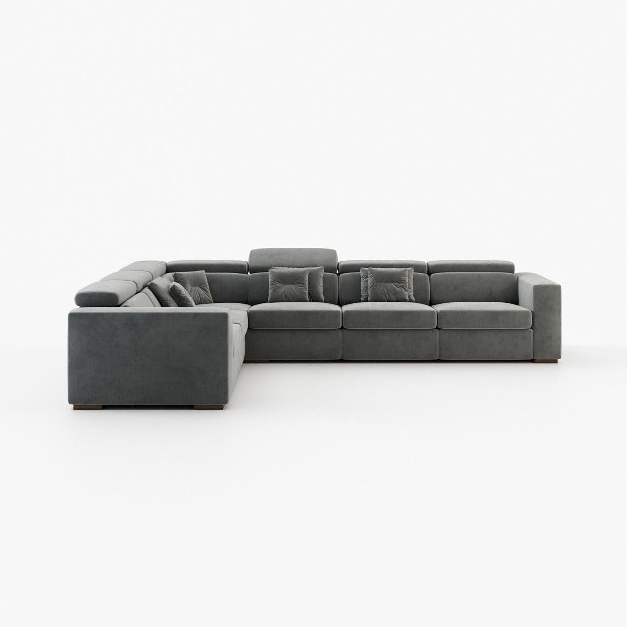 Laskasas GOLD Sofa Vienna Anthracite - Araco Interiors
