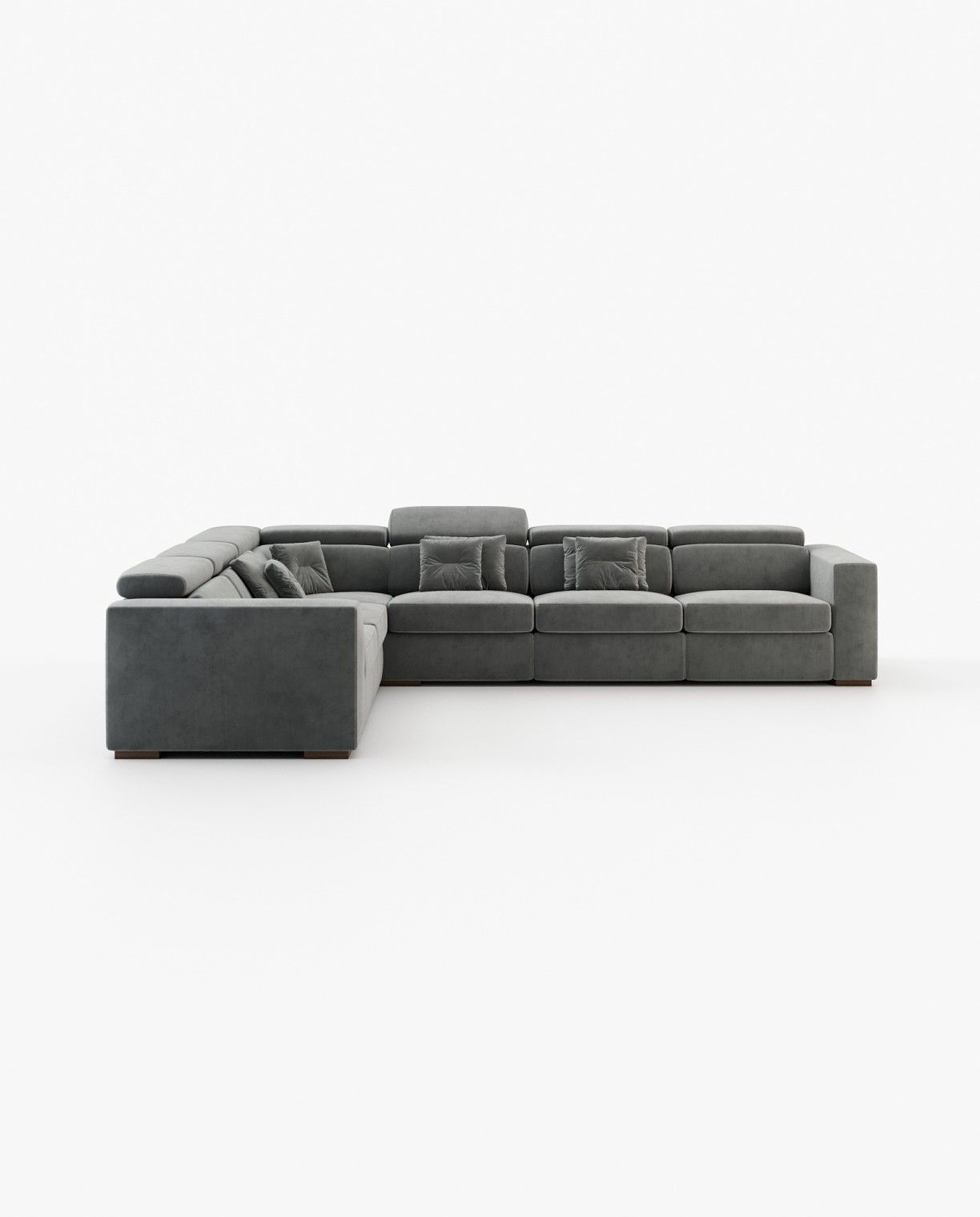 Laskasas GOLD Sofa Vienna Anthracite - Araco Interiors