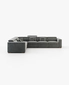 Laskasas GOLD Sofa Vienna Anthracite - Araco Interiors
