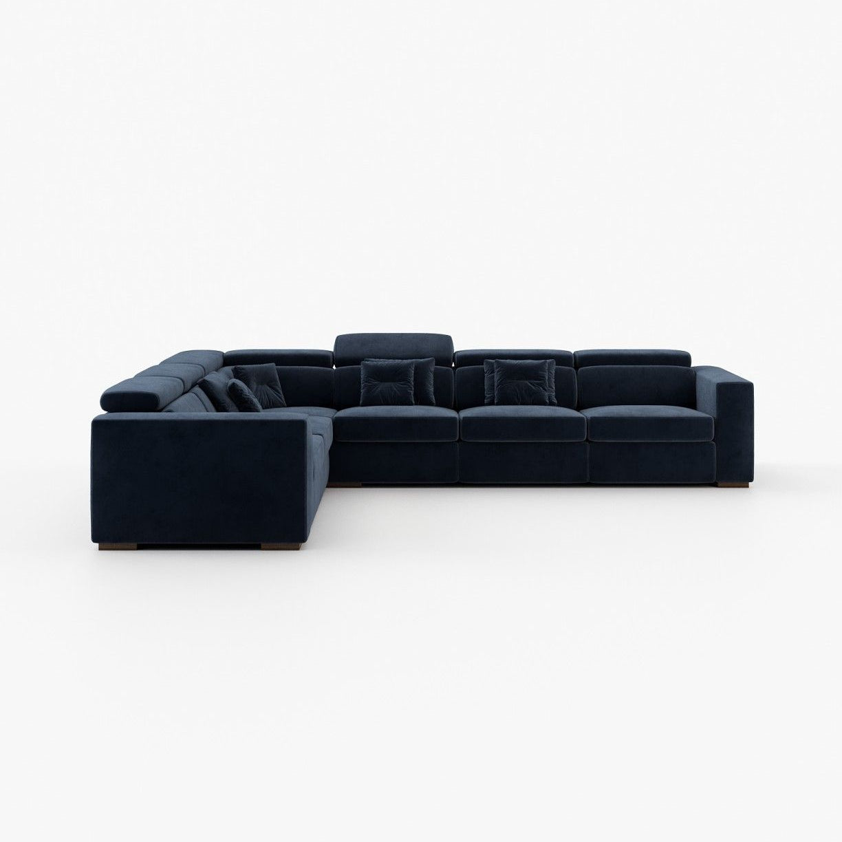 Laskasas GOLD Sofa Vienna Deep Blue - Araco Interiors
