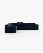 Laskasas GOLD Sofa Vienna Deep Blue - Araco Interiors