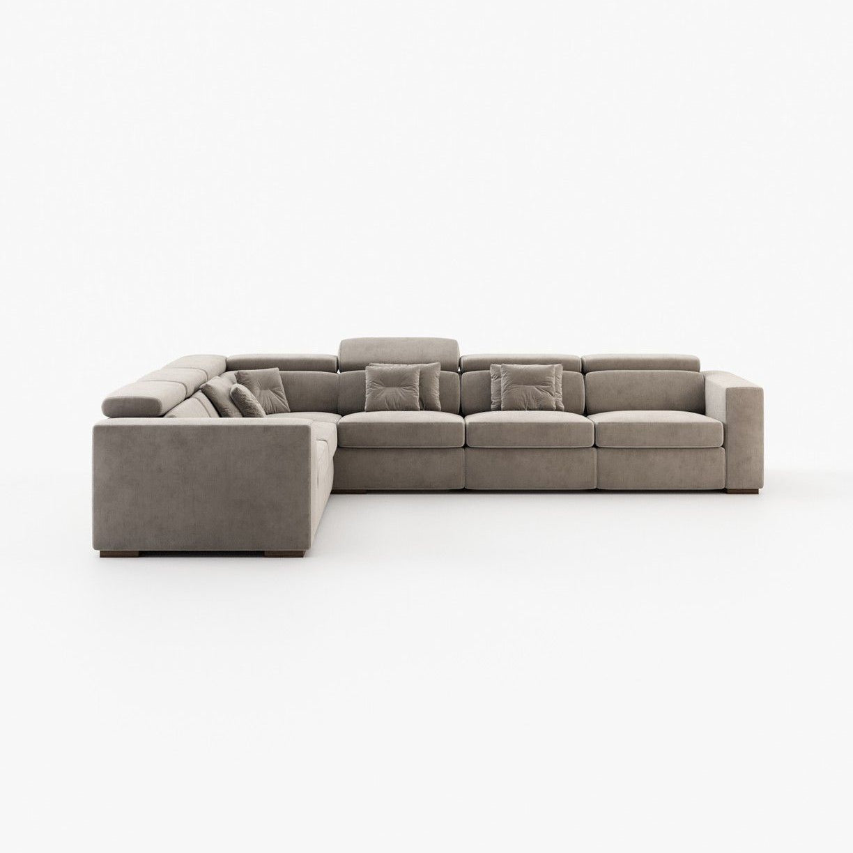 Laskasas GOLD Sofa Vienna Khaki - Araco Interiors