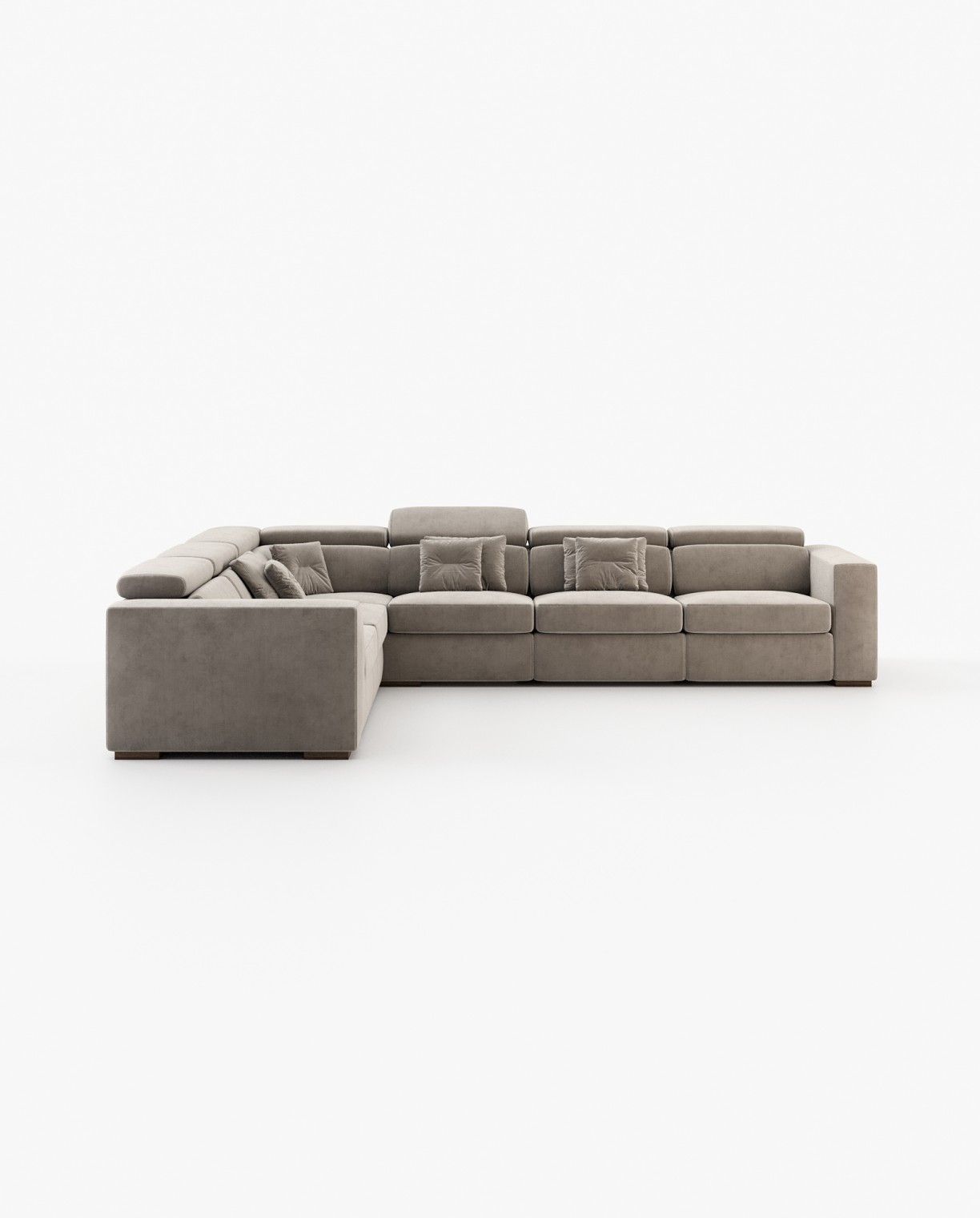 Laskasas GOLD Sofa Vienna Khaki - Araco Interiors