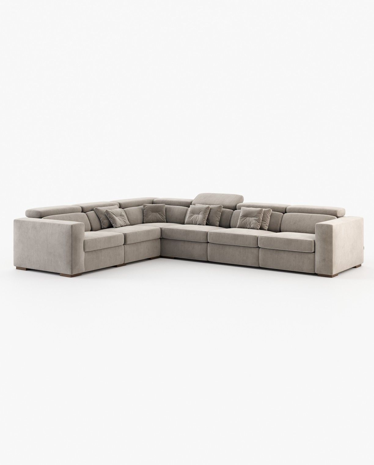 Laskasas GOLD Sofa Vienna Khaki - Araco Interiors