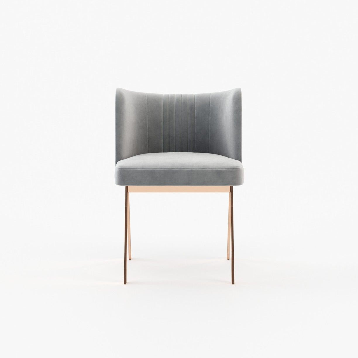 Laskasas GORDON Dining Chair & Bench Vienna Light Grey - Araco Interiors