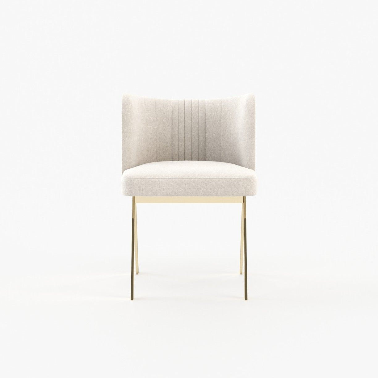 Laskasas GORDON Dining Chair & Bench Xangai White - Araco Interiors