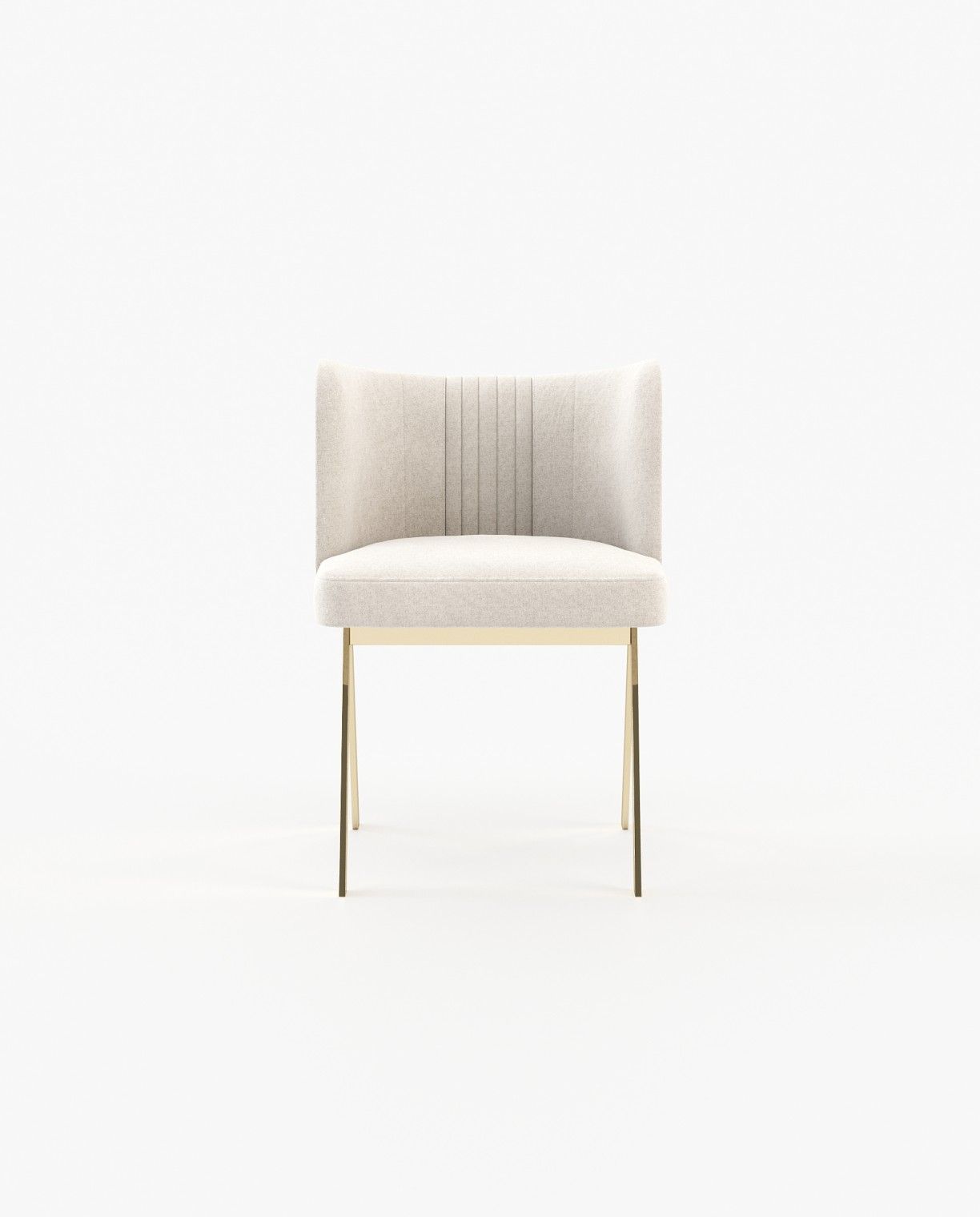 Laskasas GORDON Dining Chair & Bench Xangai White - Araco Interiors