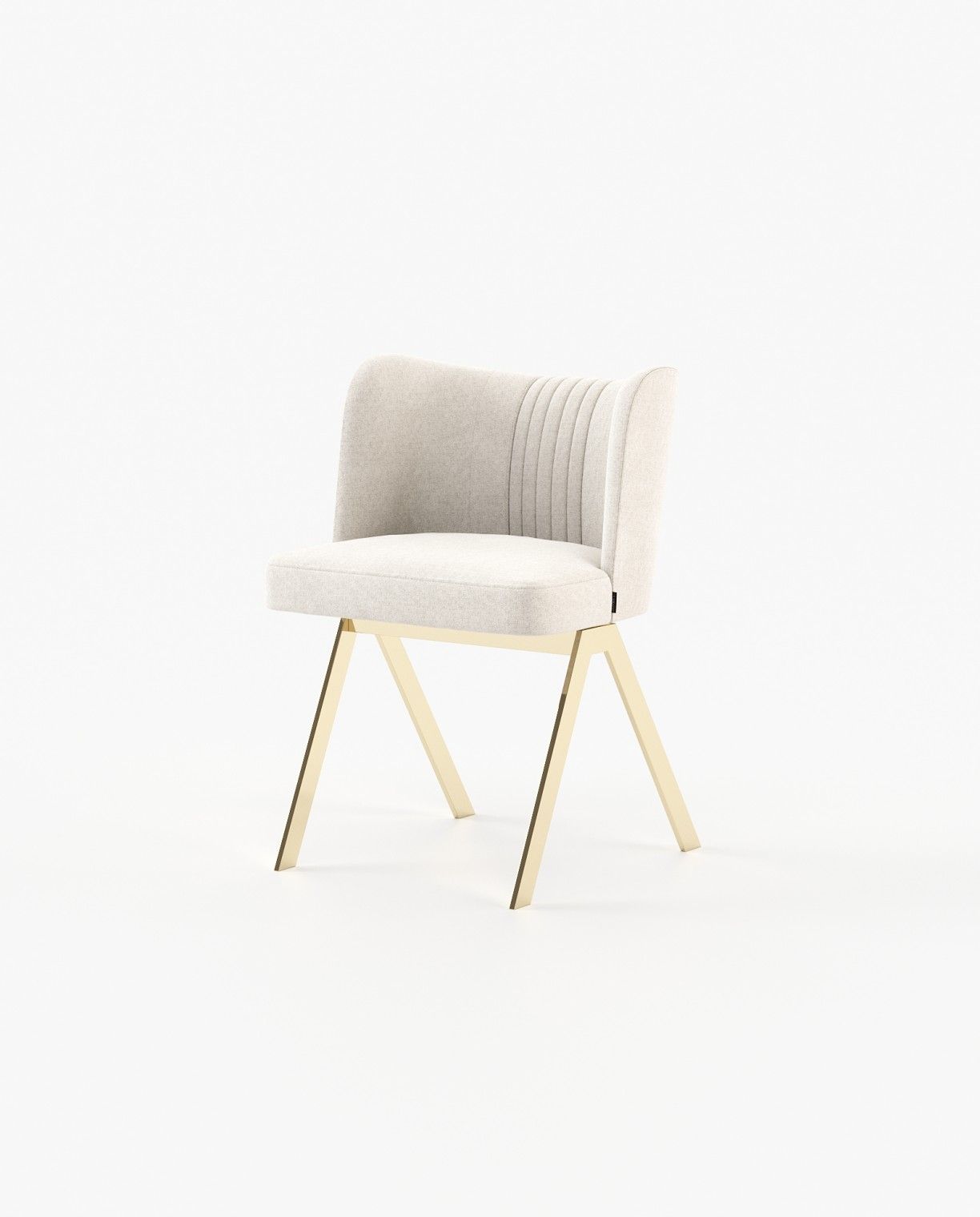 Laskasas GORDON Dining Chair & Bench Xangai White - Araco Interiors