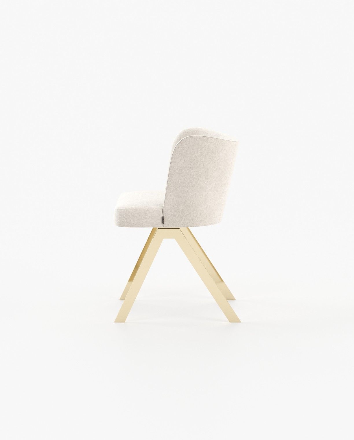 Laskasas GORDON Dining Chair & Bench Xangai White - Araco Interiors