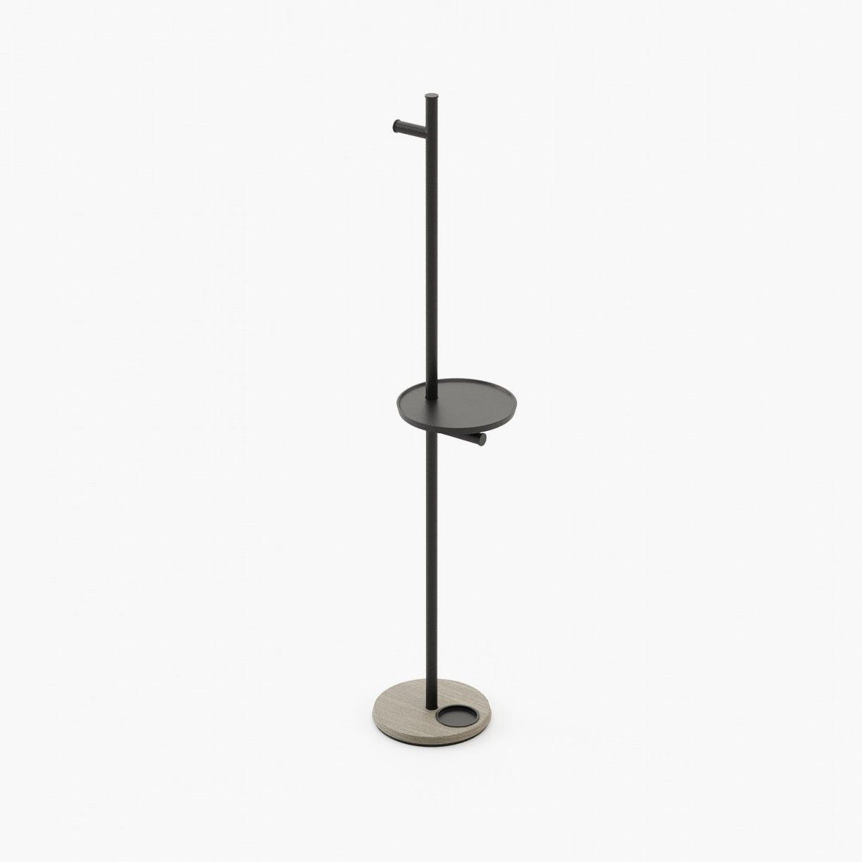 Laskasas GOZO Coat & Umbrella Stand Aged Oak Veneer Matte - Araco Interiors