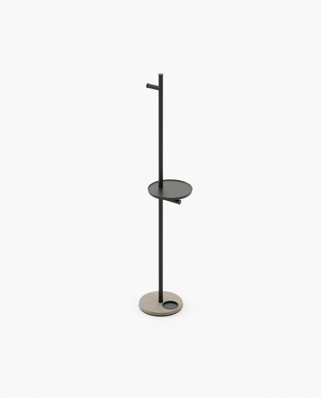 Laskasas GOZO Coat & Umbrella Stand Aged Oak Veneer Matte - Araco Interiors