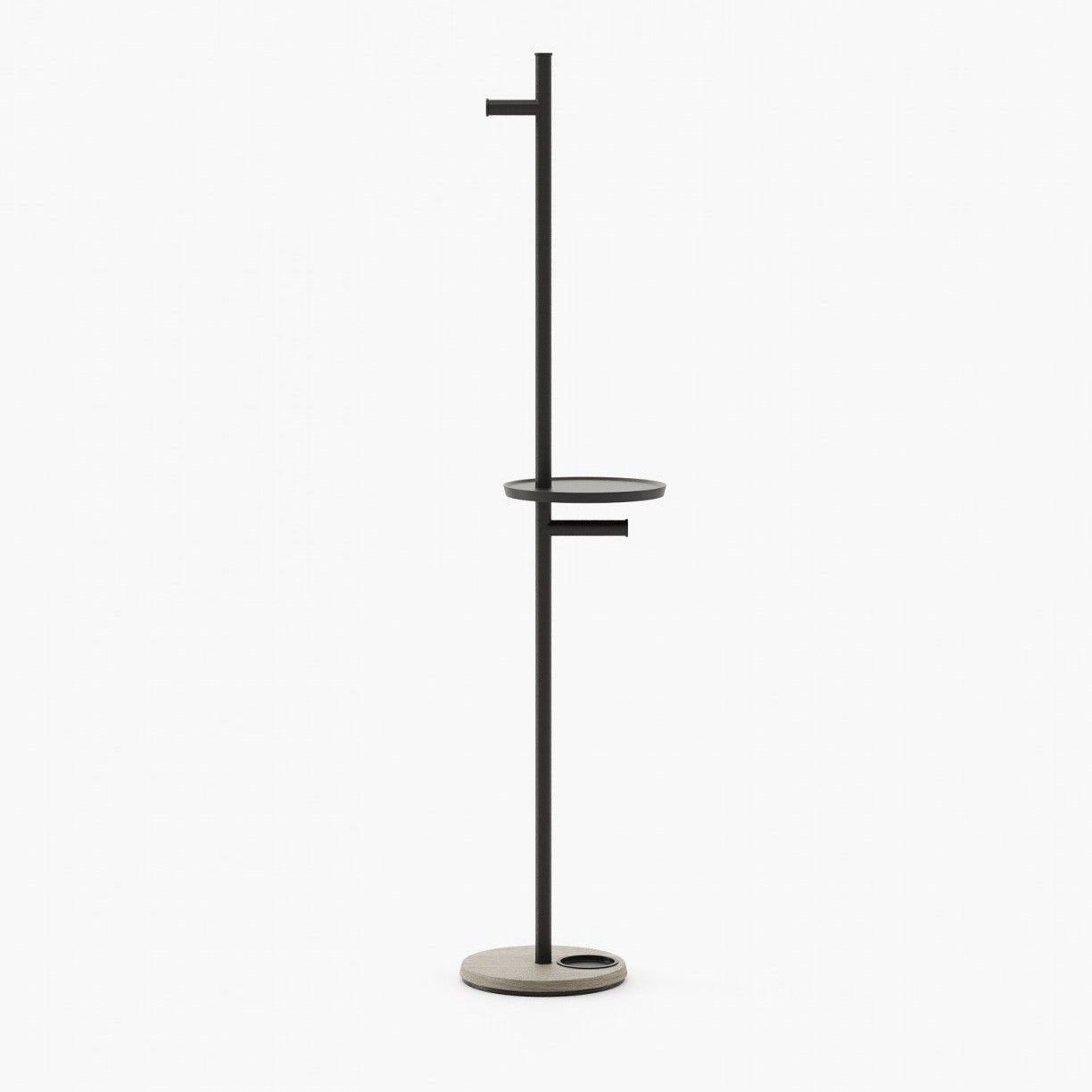 Laskasas GOZO Coat & Umbrella Stand Aged Oak Veneer Matte - Araco Interiors