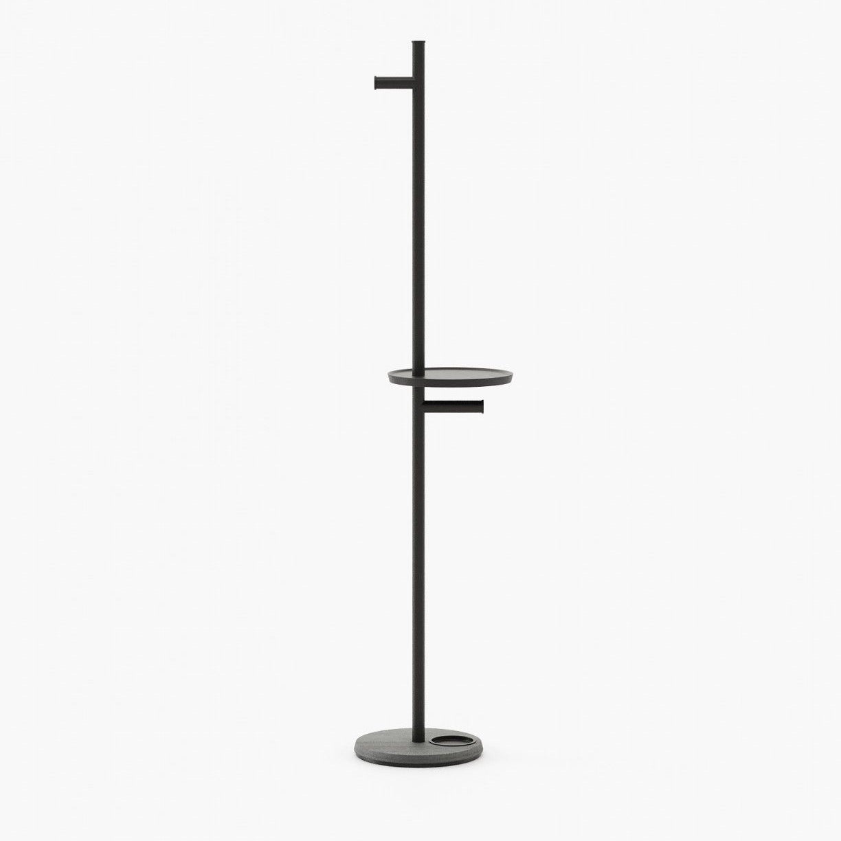 Laskasas GOZO Coat & Umbrella Stand Grey Eucalyptus Veneer Matte - Araco Interiors