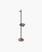 Laskasas GOZO Coat & Umbrella Stand Walnut Veneer Matte - Araco Interiors