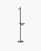 Laskasas GOZO Coat & Umbrella Stand Walnut Veneer Matte - Araco Interiors