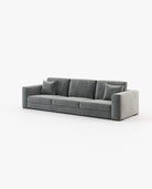 Laskasas GREY 3 seater Sofa Vienna Anthracite - Araco Interiors