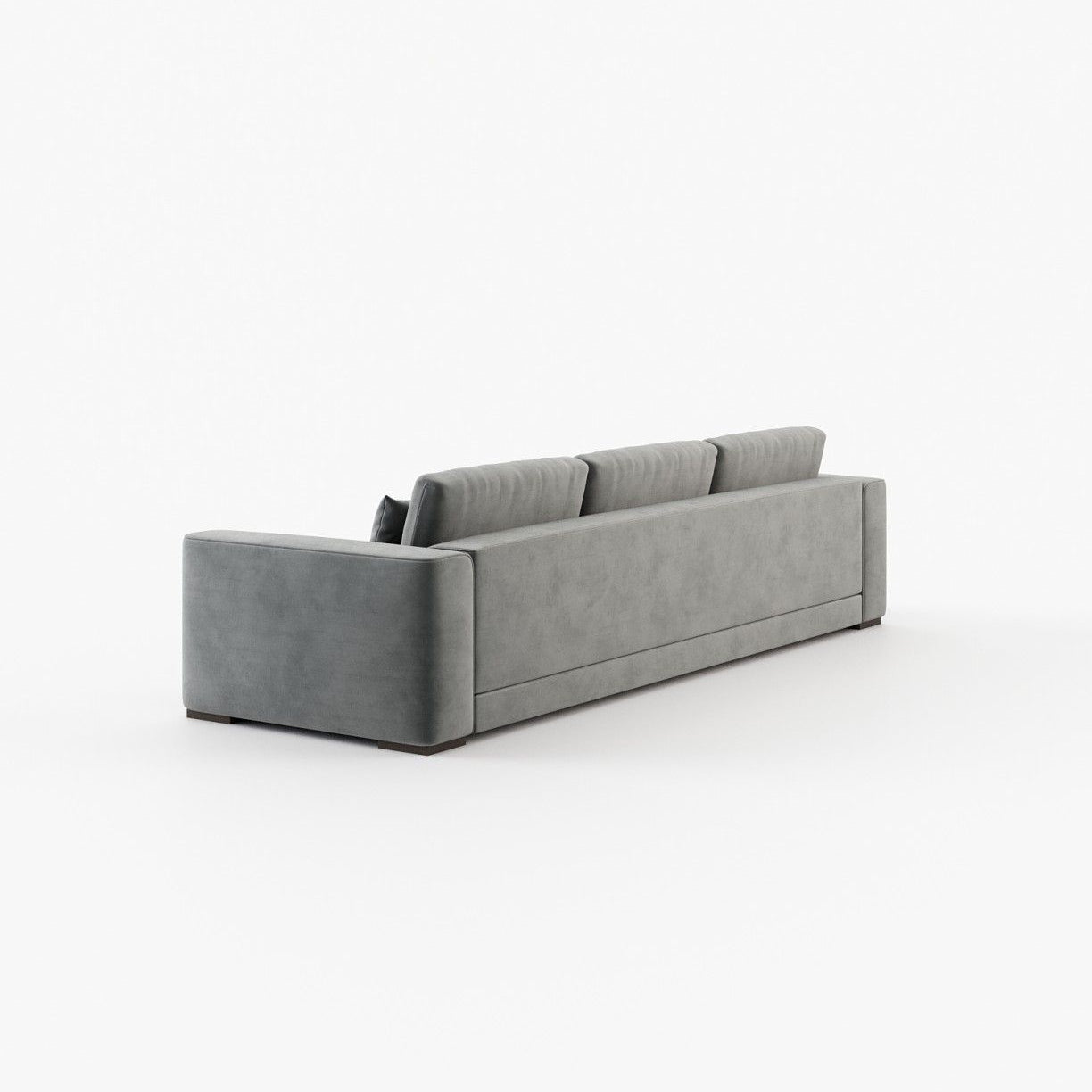 Laskasas GREY 3 seater Sofa Vienna Anthracite - Araco Interiors