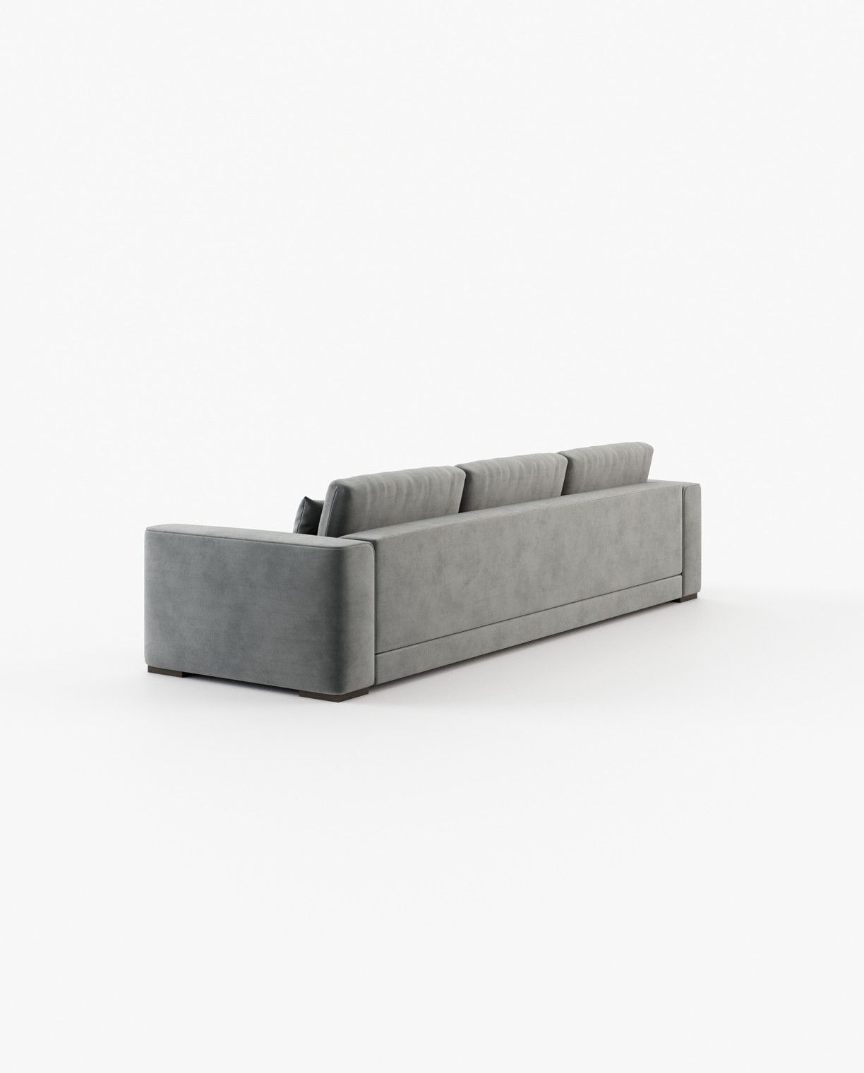 Laskasas GREY 3 seater Sofa Vienna Anthracite - Araco Interiors
