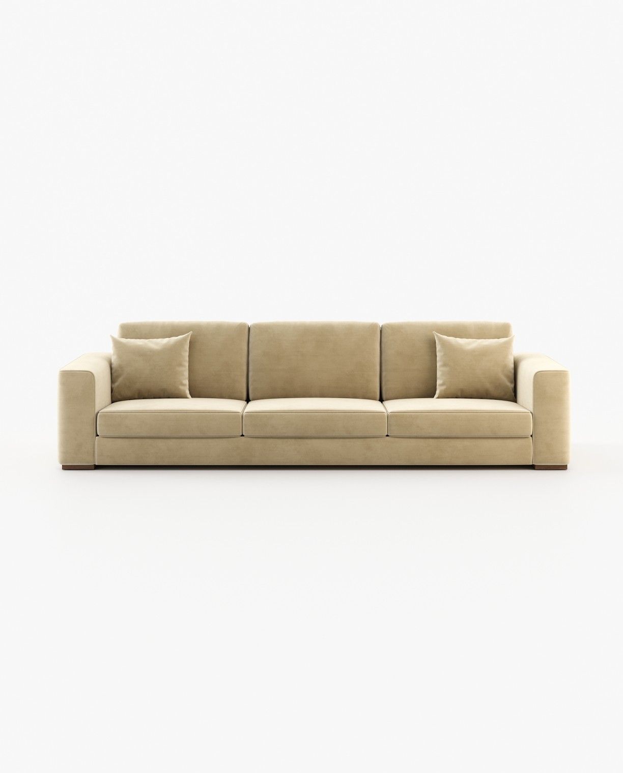 Laskasas GREY 3 seater Sofa Vienna Beige - Araco Interiors