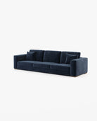 Laskasas GREY 3 seater Sofa Vienna Deep Blue - Araco Interiors