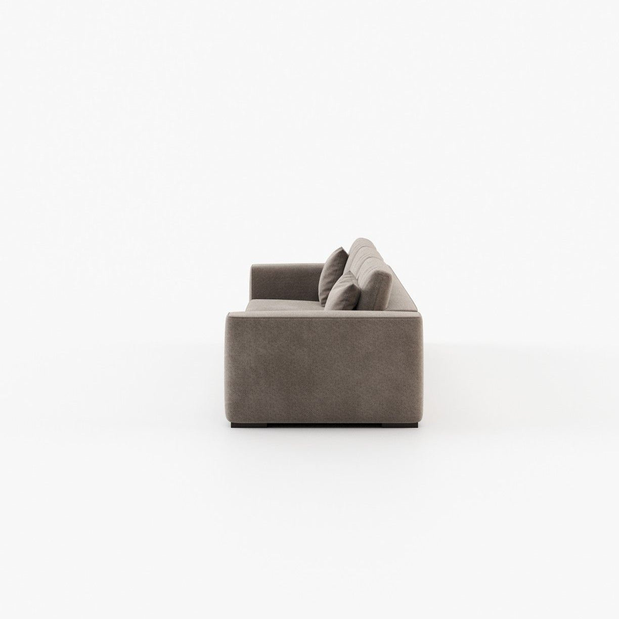 Laskasas GREY 3 seater Sofa Xangai Taupe - Araco Interiors
