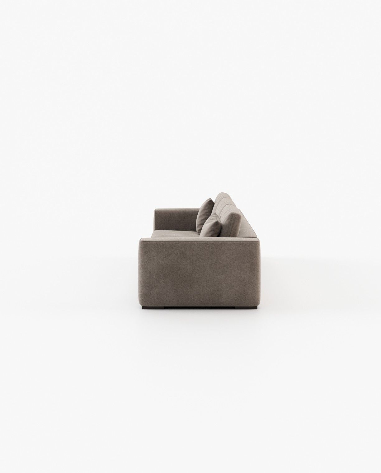 Laskasas GREY 3 seater Sofa Xangai Taupe - Araco Interiors