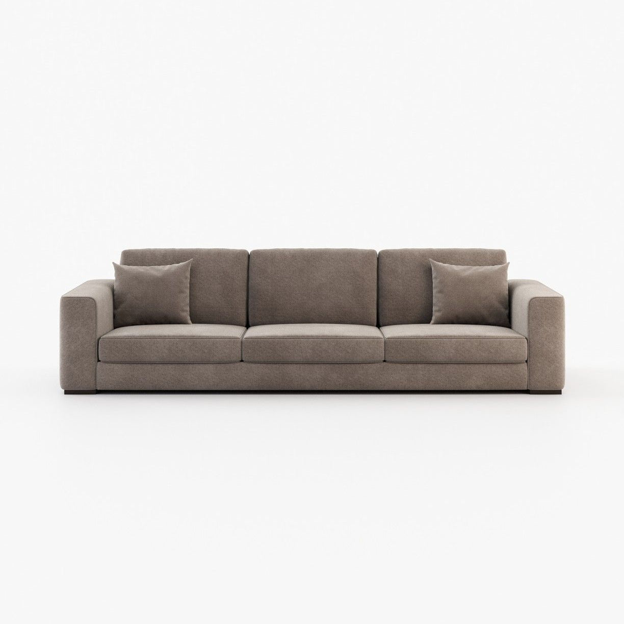 Laskasas GREY 3 seater Sofa Xangai Taupe - Araco Interiors