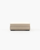 Laskasas GREY Footstool & Pouf Verena Ecru - Araco Interiors