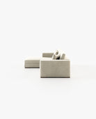 Laskasas GREY with chaiselongue Sofa Vienna Cream - Araco Interiors
