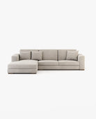Laskasas GREY with chaiselongue Sofa Xangai Sand - Araco Interiors