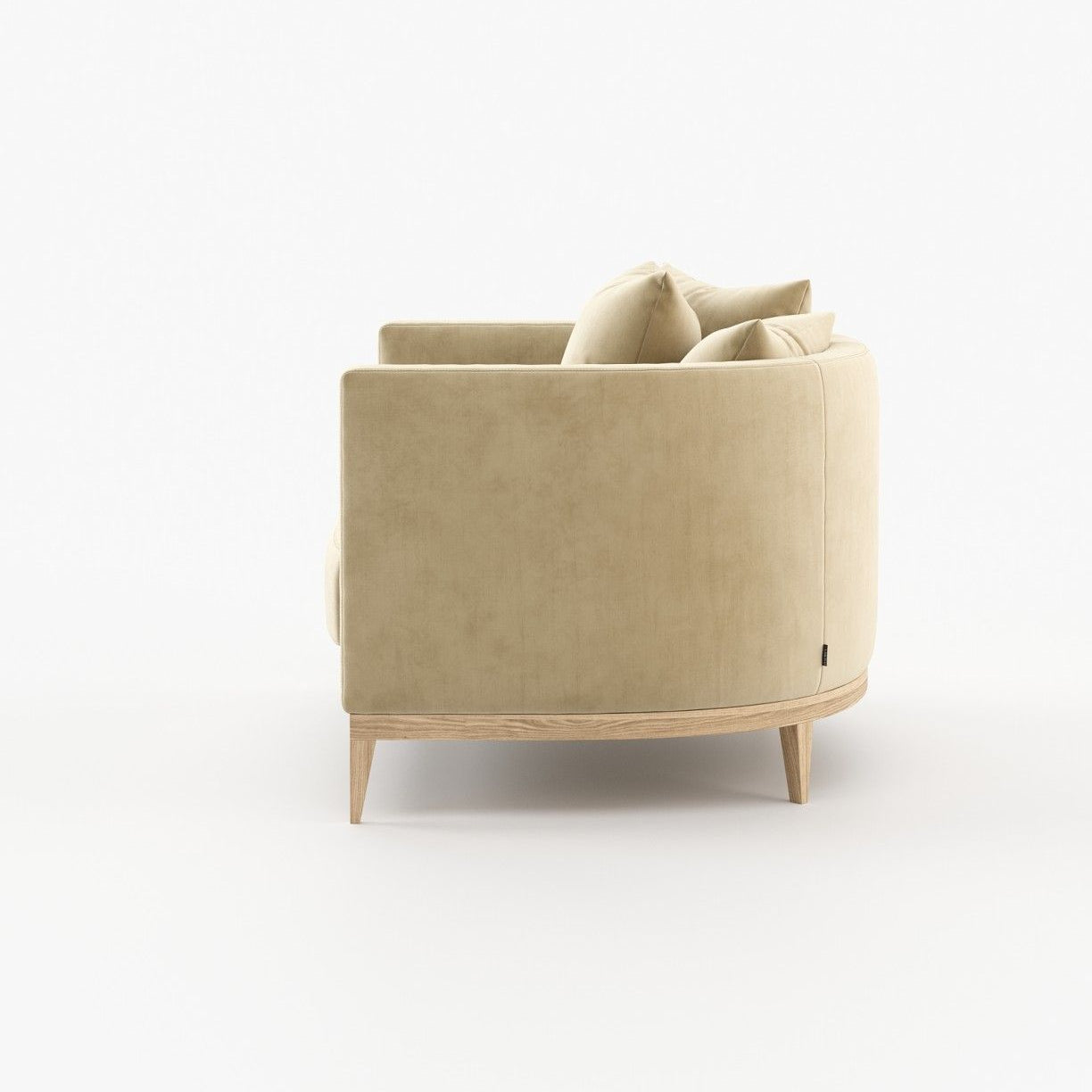 Laskasas HAROLD Armchair Vienna Beige - Araco Interiors