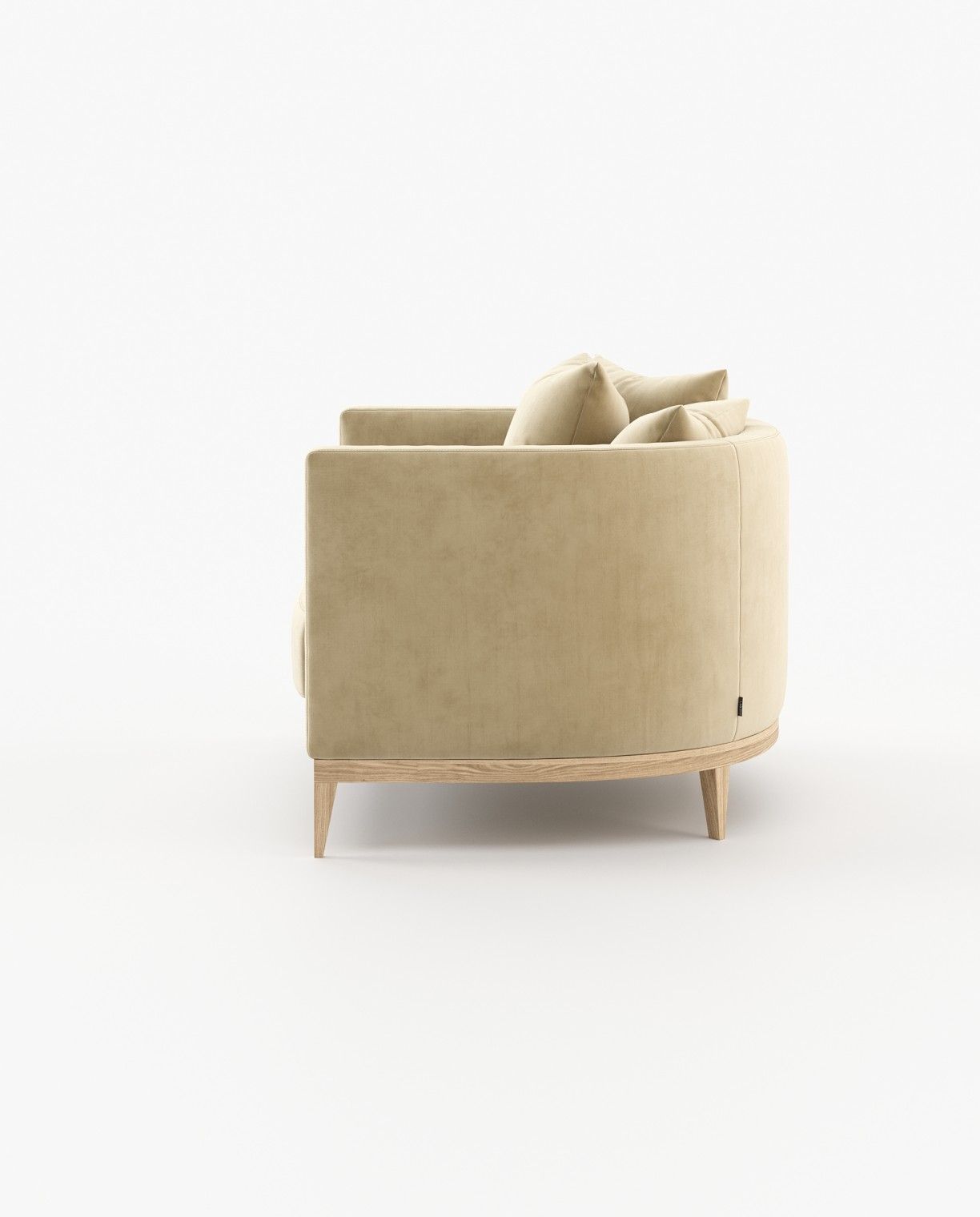 Laskasas HAROLD Armchair Vienna Beige - Araco Interiors