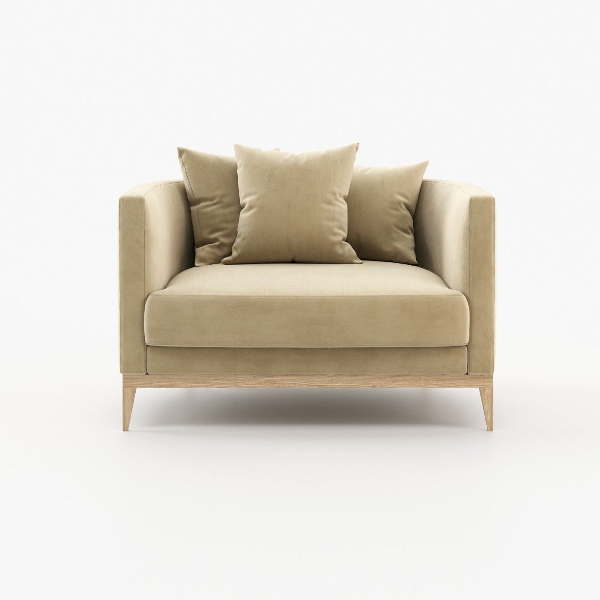 Laskasas HAROLD Armchair Vienna Beige - Araco Interiors