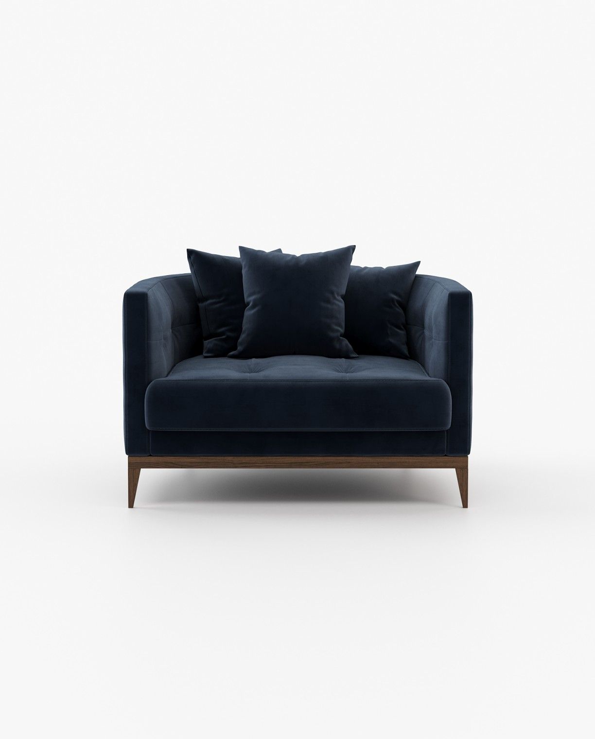 Laskasas HAROLD Armchair Vienna Deep Blue - Araco Interiors