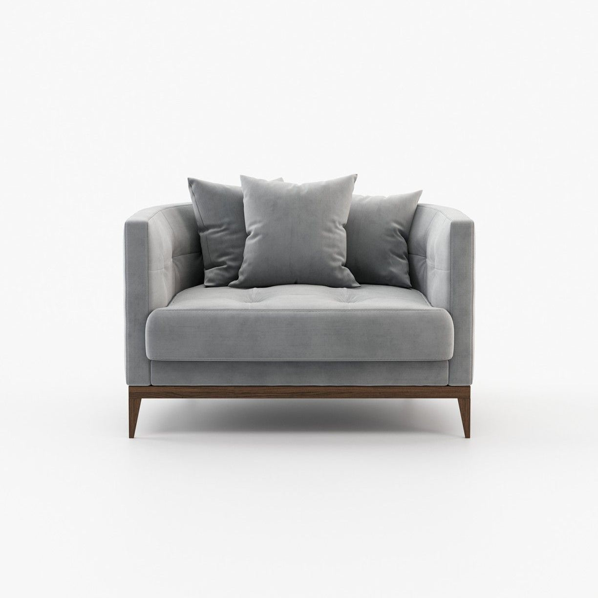 Laskasas HAROLD Armchair Vienna Light Grey - Araco Interiors