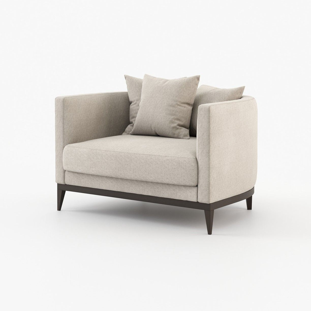 Laskasas HAROLD Armchair Xangai Sand - Araco Interiors