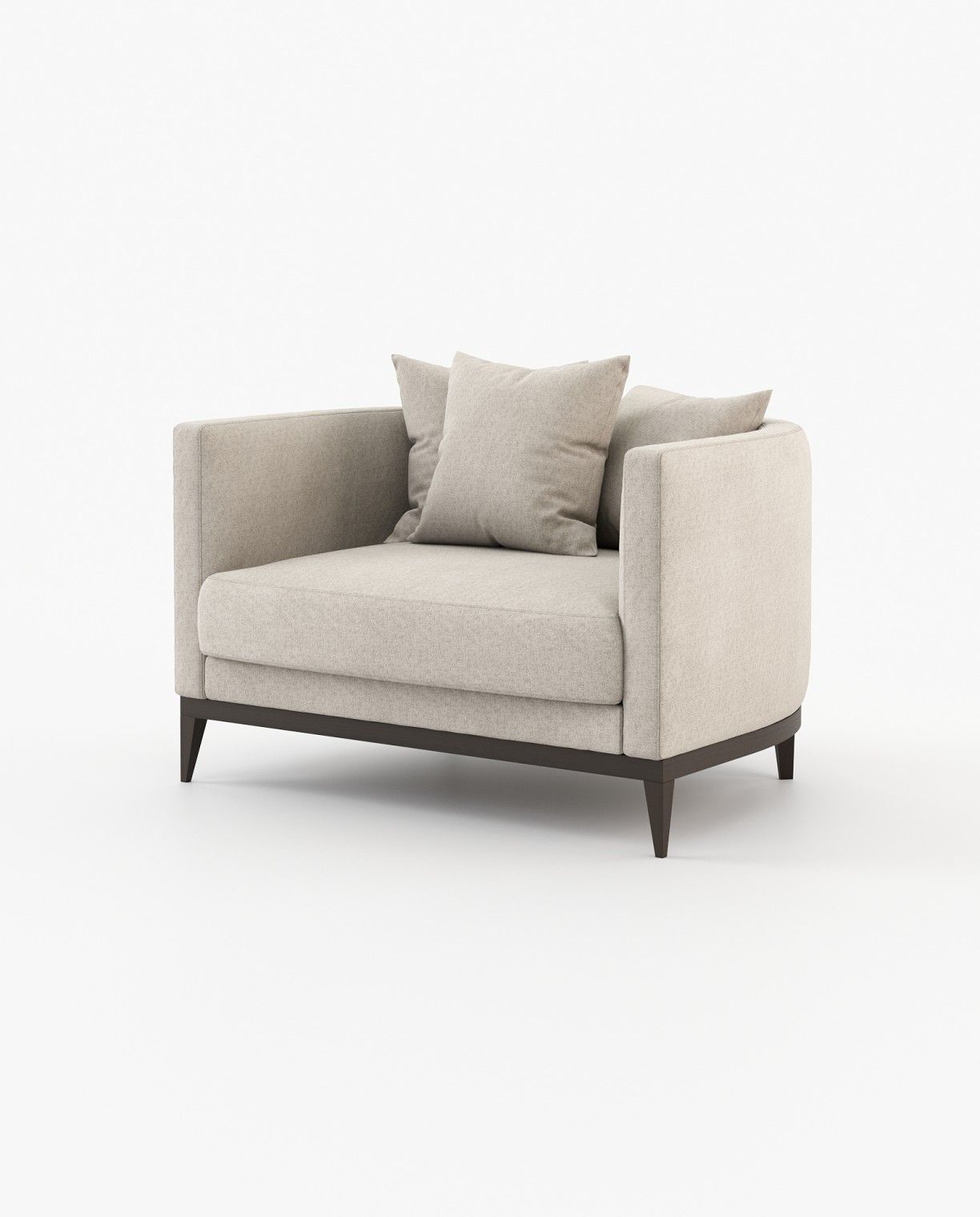 Laskasas HAROLD Armchair Xangai Sand - Araco Interiors