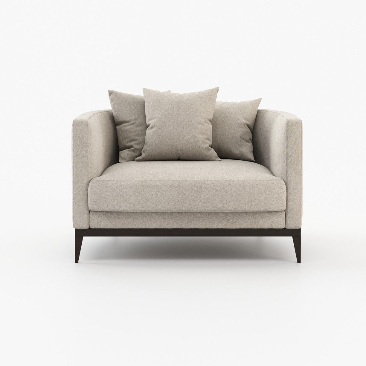 Laskasas HAROLD Armchair Xangai Sand - Araco Interiors