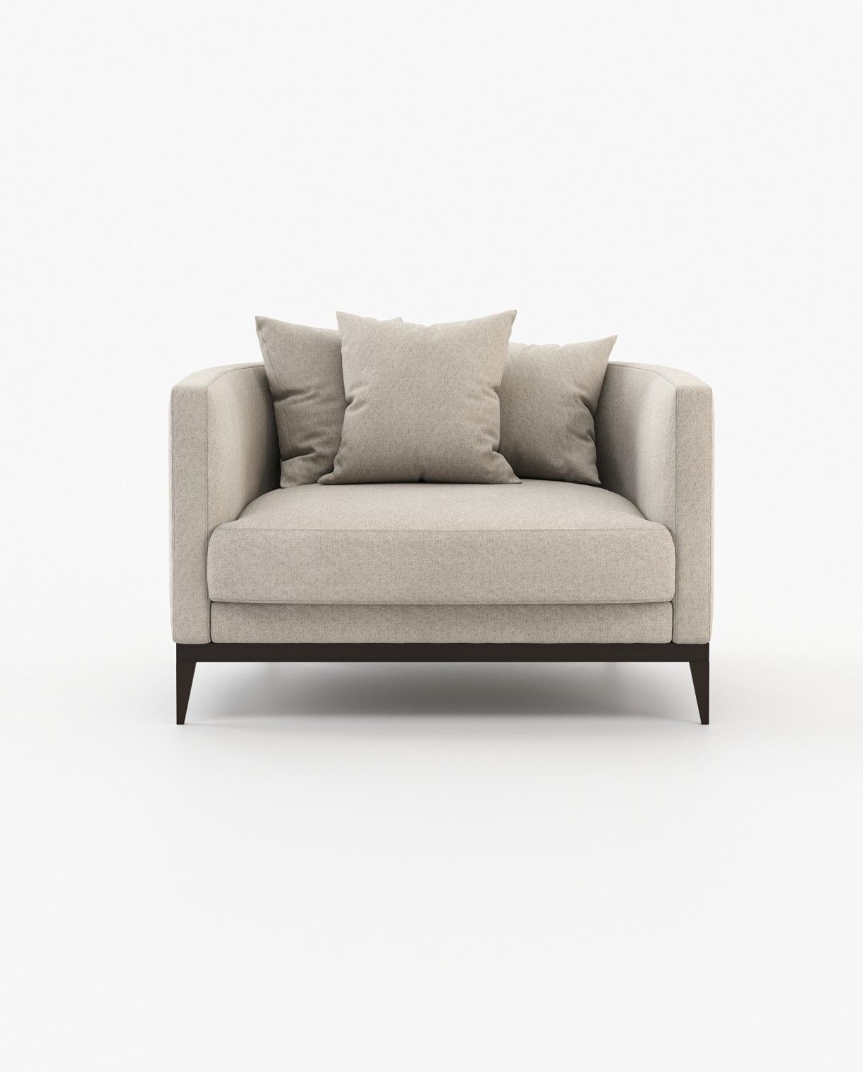 Laskasas HAROLD Armchair Xangai Sand - Araco Interiors