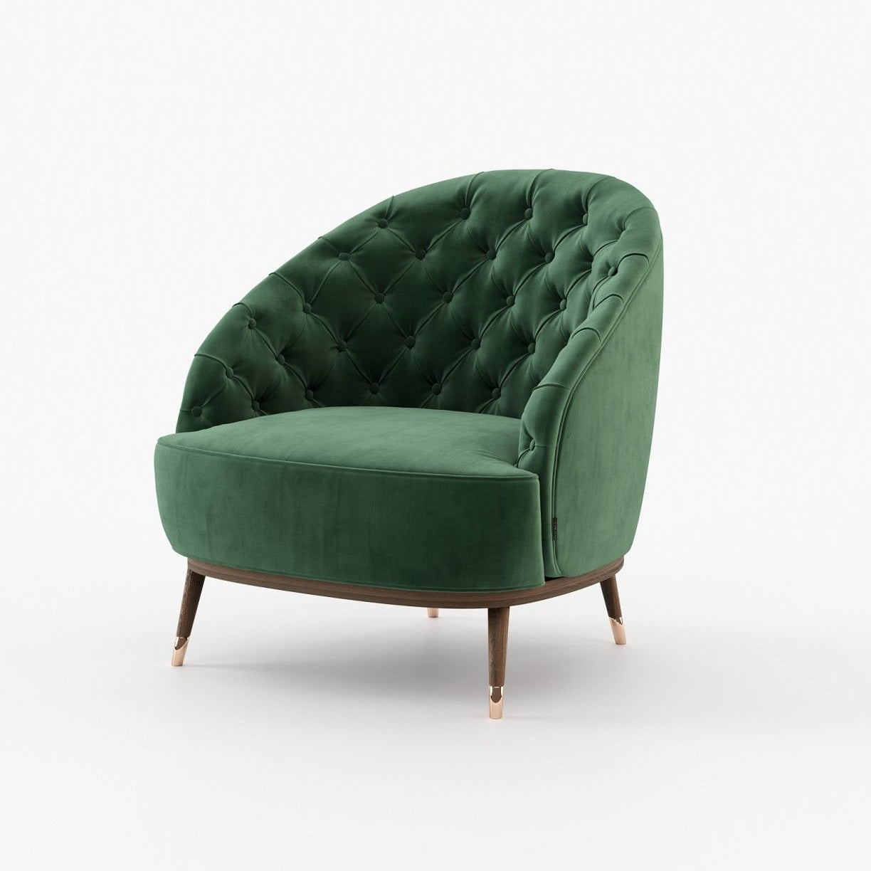Laskasas HECTOR Armchair Vienna Green - Araco Interiors