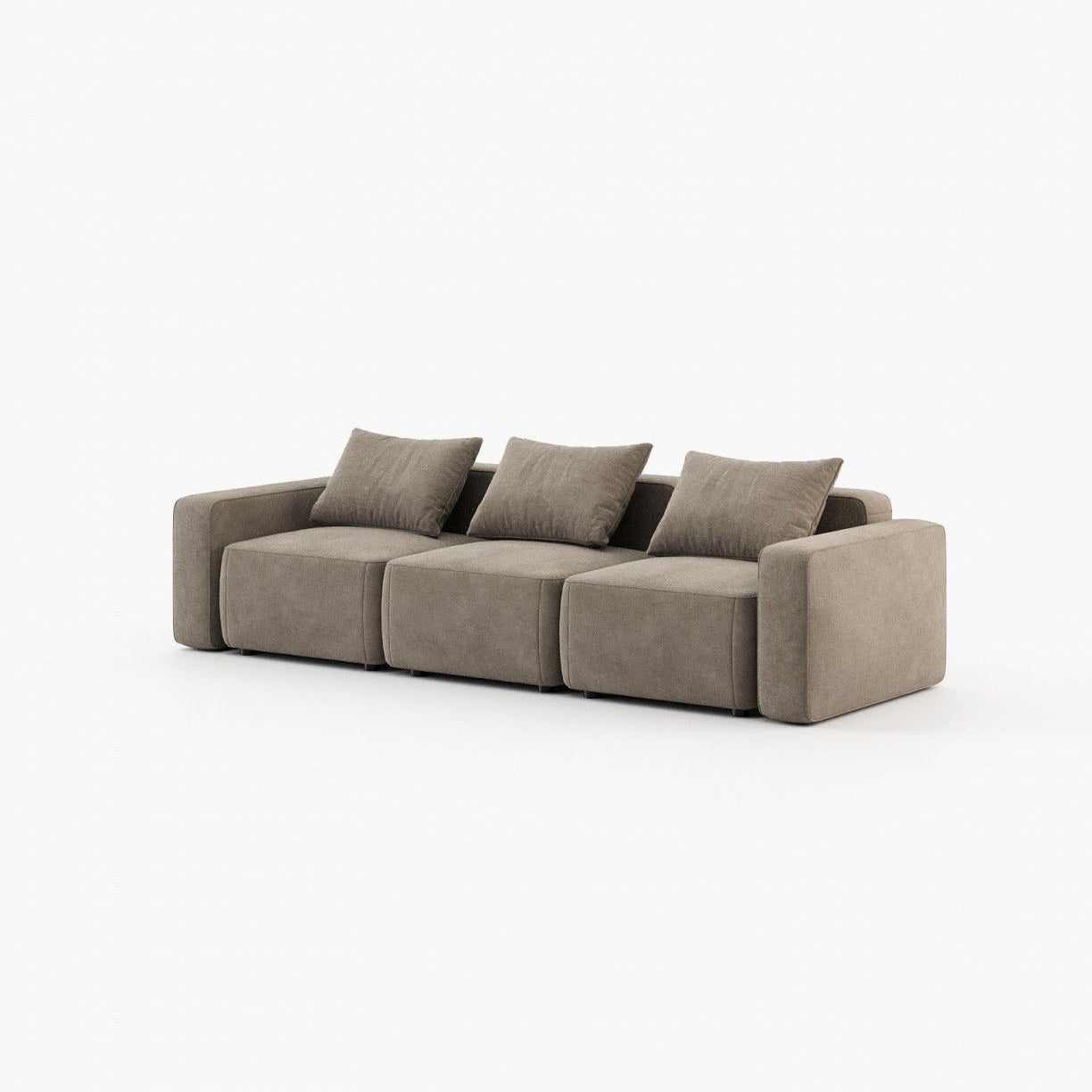 Laskasas HIDRA right corner module Sofa Xangai Taupe - Araco Interiors