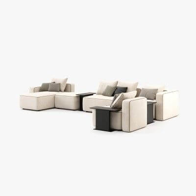 Laskasas HIDRA set Sofa Vienna Safira - Araco Interiors