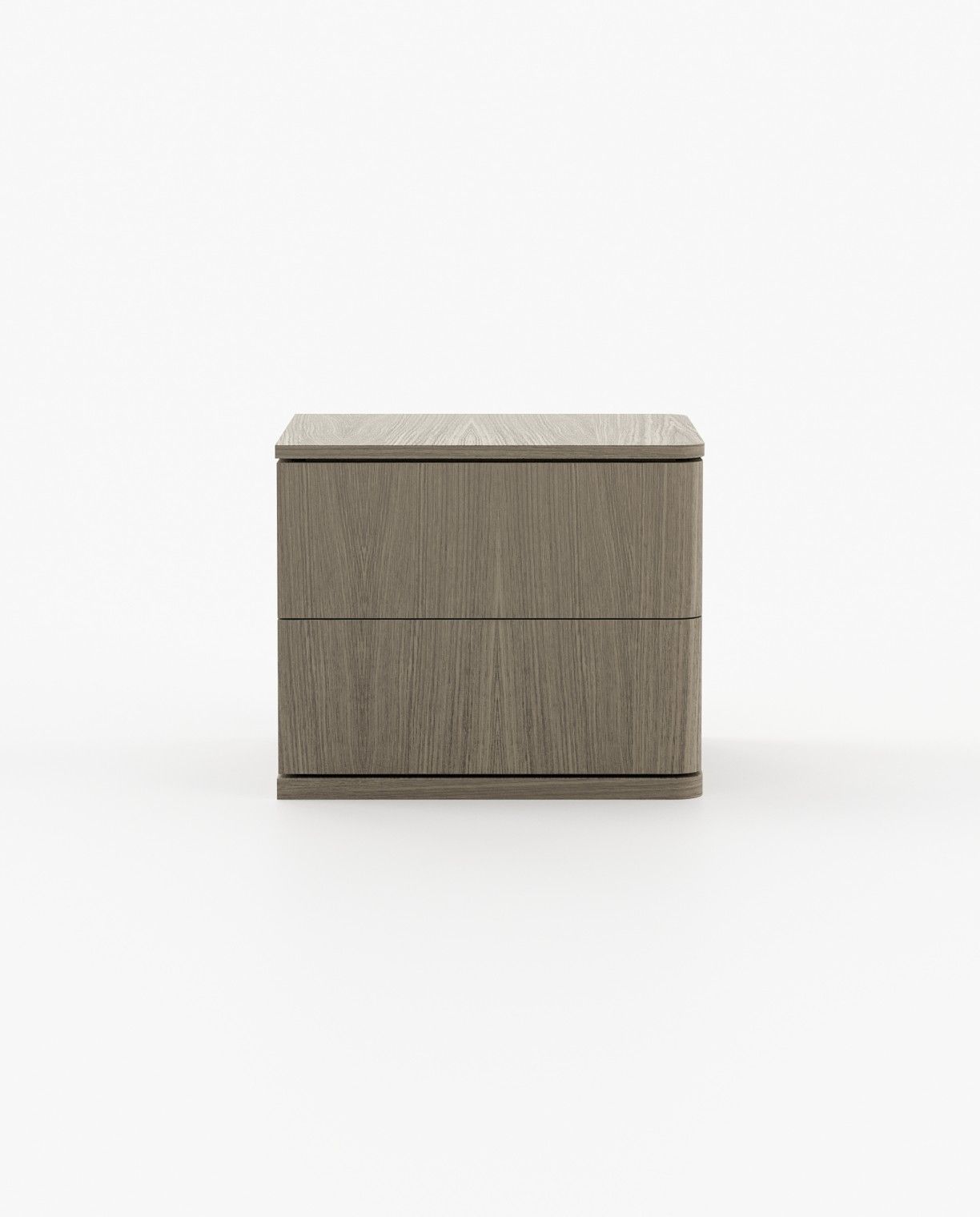 Laskasas HILARY Bedside Cabinet & Table Aged Oak Veneer Matte - Araco Interiors