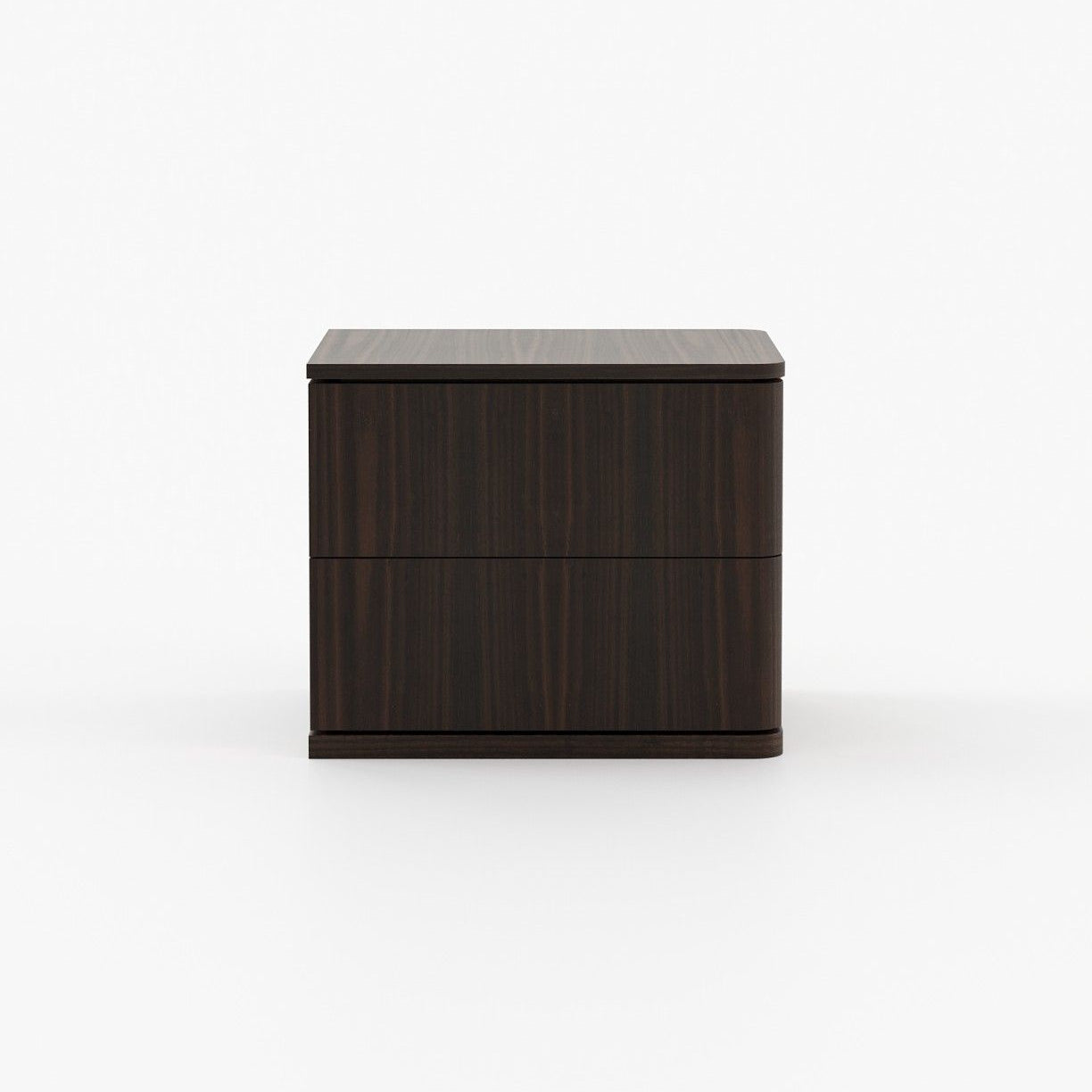 Laskasas HILARY Bedside Cabinet & Table Smoked Eucalyptus Veneer Matte - Araco Interiors