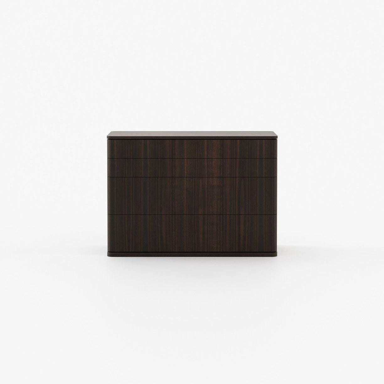 Laskasas HILARY Set of 4 Chest of Drawers Smoked Eucalyptus Veneer Matte - Araco Interiors