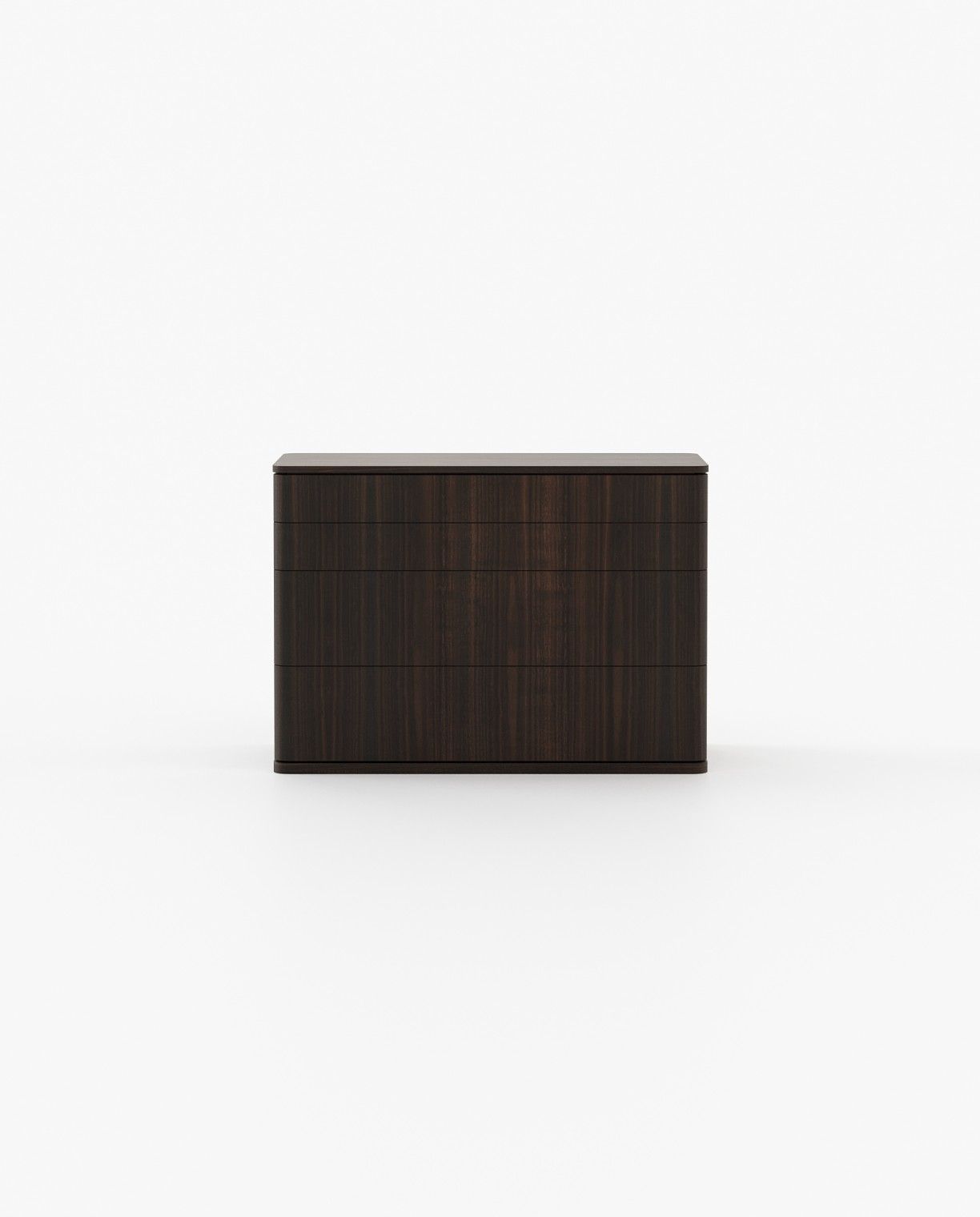 Laskasas HILARY Set of 4 Chest of Drawers Smoked Eucalyptus Veneer Matte - Araco Interiors