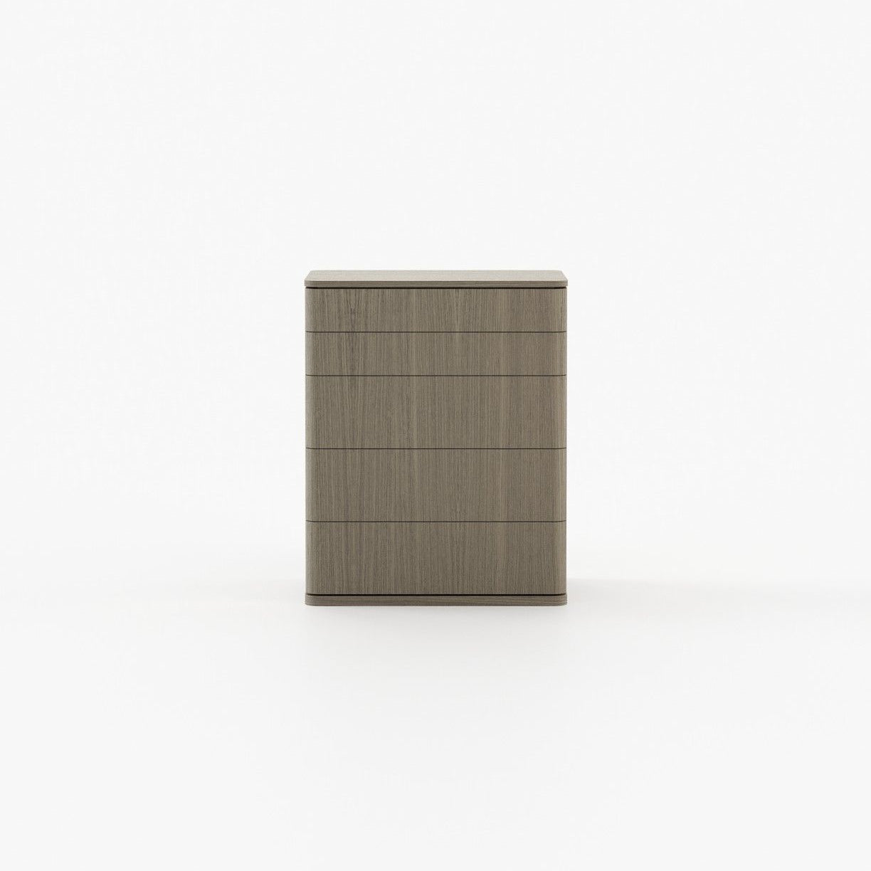 Laskasas HILARY Tallboy Chest of Drawers Aged Oak Veneer Matte - Araco Interiors