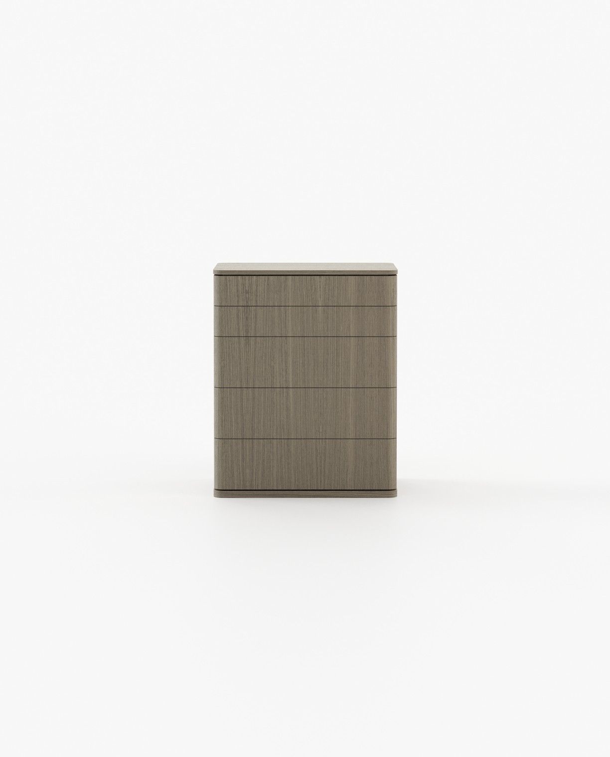 Laskasas HILARY Tallboy Chest of Drawers Aged Oak Veneer Matte - Araco Interiors