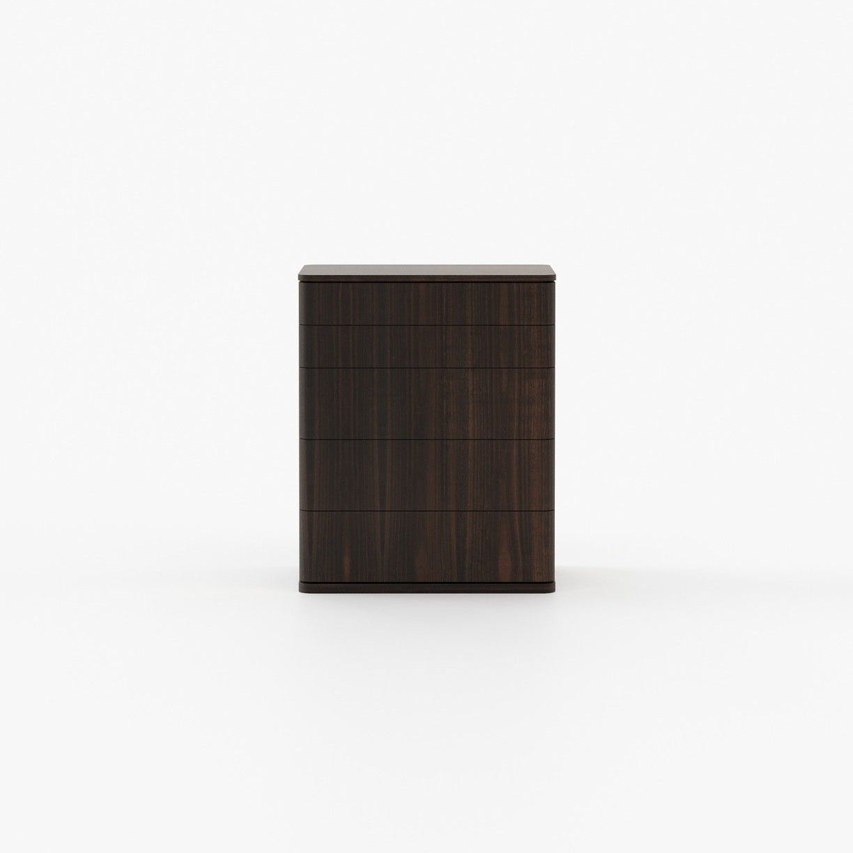 Laskasas HILARY Tallboy Chest of Drawers Smoked Eucalyptus Veneer Matte - Araco Interiors
